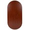 Flash Furniture Oval 35" W, 72" L, 29.5" H, Laminate Top, Red GC-TL1035-CHR-GG - alternate 5